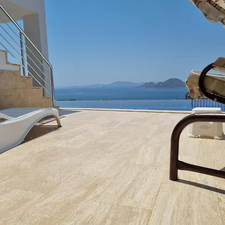 Bodrum Villa Dairesi Sonsuzluk Havuzlu Infinity Pool Full Deniz Doga Adalar Ve Yunan Adalari Manzarali Appartement Bodrum